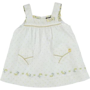 Sergent Major  Robe enfant Robe jaune, blanc
