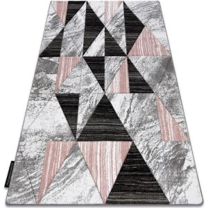 Rugsx  Tapis Tapis ALTER Nano triangle rose 80x150 cm