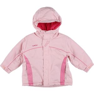 Decathlon  Manteau enfant Blouson ski rose