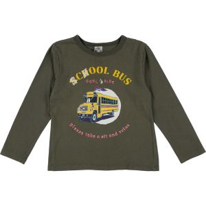 Bonton   T-shirt enfant T-shirt kaki