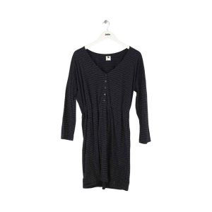 Des Petits Hauts  Robe courte Robe en coton noire