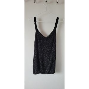 Kookaï  Blouses Top noir motif floral