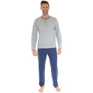 Pyjamas / Chemises de nuit Christian Cane WOODY - Couleur EU XXL,EU M,EU L,EU XL,EU 3XL - Taille Bleu