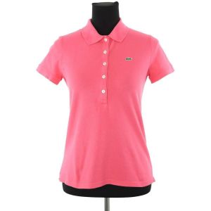 Lacoste  Polo Polo en coton rose