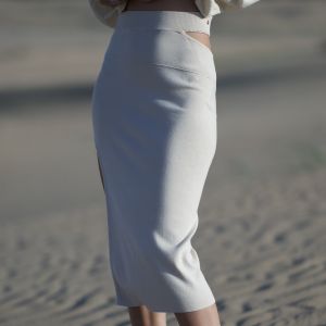 THEAD.  Jupes midi CASSY SKIRT