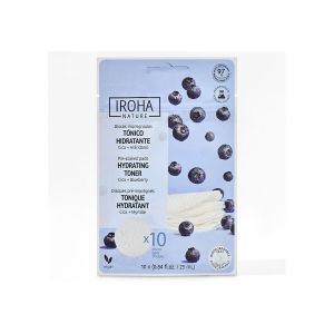 Iroha Nature  Démaquillants & Nettoyants Tonique Hydratant Tampons Pré-imbibés