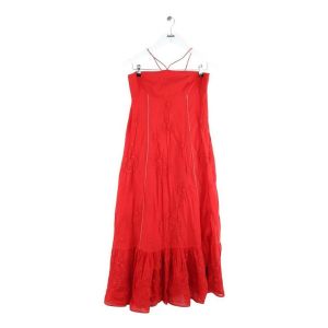 Antik Batik  Robe courte Robe en coton rouge