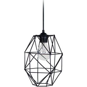 Tosel  Lustres, suspensions et plafonniers Suspension géométrique métal noir