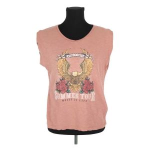 Mkt Studio  T-shirt T-shirt en coton rose
