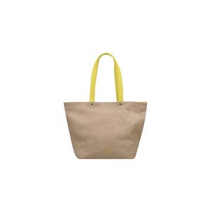 Le Temps des Cerises  Cabas Sac  Elegance 2 Beige/Jaune