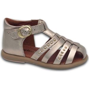 Babybotte  Sandales enfant Tourock Lamin&eacute; Ivoire