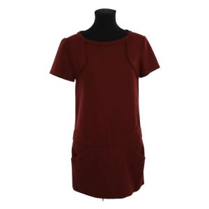 Maje  Robe courte Robe bordeaux