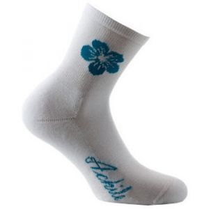 Achile  Chaussettes Socquettes sport fleurs c&ocirc;tes 1/1 coton fabrication fran&ccedil;aise