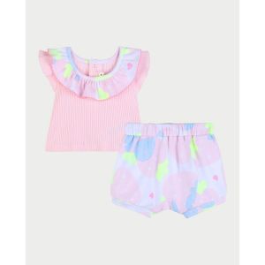 Billieblush  Ensembles enfant Ensemble T-shirt et Short Fraises Coton Bio