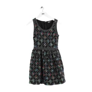 Manoush  Robe courte Robe en coton noire