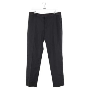 Maison Martin Margiela  Pantalons de costume Chino en laine noir