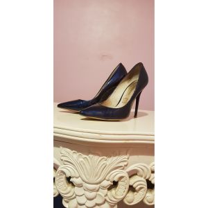 Buffalo  Chaussures escarpins Escarpin Buffalo vernie bleu marine