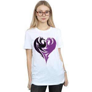 T-shirt Disney The Descendants Dragon Heart - Couleur EU XXL,EU S,EU M,EU L,EU XL,EU 3XL,EU 4XL,EU 5XL - Taille Blanc