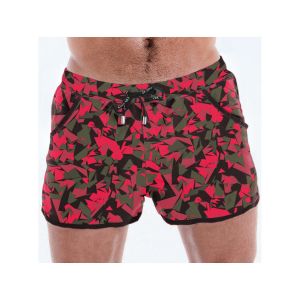 Short Code 22 Mini short Camo Code22 - Couleur EU L - Taille Noir