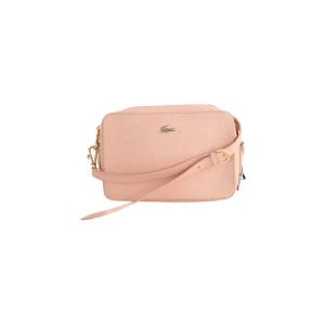 Lacoste  Sac Bandouliere Sac &agrave; bandouli&egrave;re en cuir rose