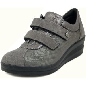 Imac  Baskets Baskets Femme, Sneakers en Daim et Tissu Extensible-455700