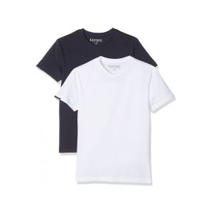 Kaporal  Debardeur enfant Pack de 2 T-Shirts Garçon Nift Blanc/Navy