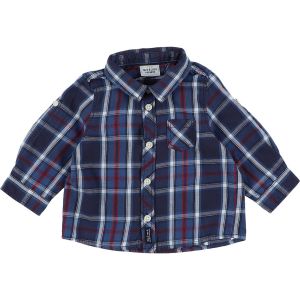 Tape &agrave; l'oeil   Chemise enfant Chemise bleu, blanc, rouge
