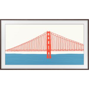 Accessoires TV Samsung The Frame Cadre 55 Noyer