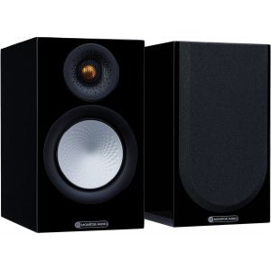 Enceintes bibliothèque Monitor Audio Silver 50 7G Noir laqué