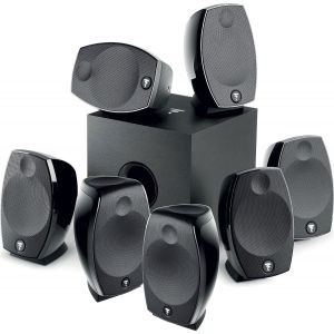 Packs d'enceintes compactes Focal Sib Evo Atmos 7.1.2 Noir