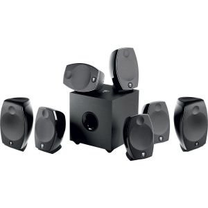 Packs d'enceintes compactes Focal Sib Evo Atmos 7.1.2 Noir