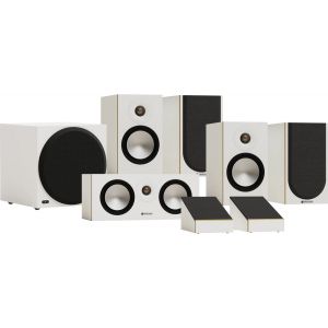 Packs d'enceintes grand spectacle Monitor Audio Bronze 50 7G 5.1.2 Blanc