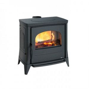 Poêle à bois catalytique en fonte 11,9 kW noir anthracite - Lavinia EOS LA NORDICA EXTRAFLAME
