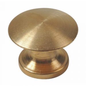 Boutons de meuble Lentille - laiton brut - diamètre 20 mm FERRASSE