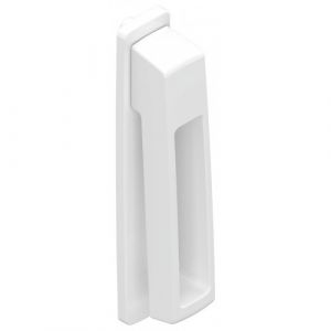 Poignée extérieure à saillie réduite Sarena Aéro DS7070 - blanc 9016 brillant - main gauche LA CROISÉE DS