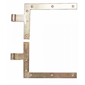 4 paumelles équerre à grand écartement - 190 x 280 mm BRICOZOR