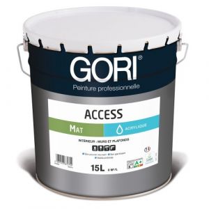 Peinture acrylique mat - murs et plafonds - 15 L - Goriaccess Mat Gori