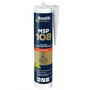 Mastic-colle MS polymère - haute performance - 12 x 290 ml - MSP 108 BOSTIK
