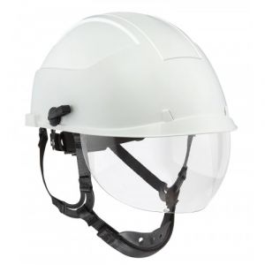 Casque de chantier avec &eacute;cran int&eacute;gr&eacute; pour &eacute;lectricien IDRA 1 AUBOUEIX