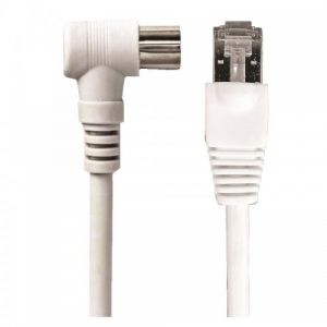 Cordon BALUN RJ45 /IEC m&acirc;le - longueur 2 m&egrave;tres EVICOM