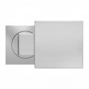 Bouton de porte fixe - forme cube &Oslash;60 mm - s&eacute;rie EK550 - inox satin&eacute; KARCHER DESIGN