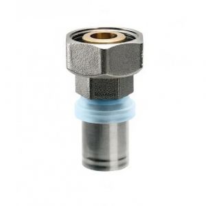 Raccord à sertir à écrou libre Euroconus pour tube multicouche diamètre 20 mm RBM