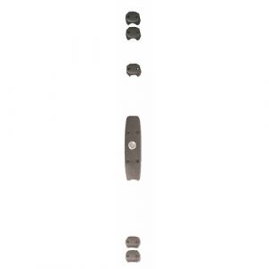 Crémone en fonte - clef carrée - pour fenêtre bois - RY 52 TORBEL