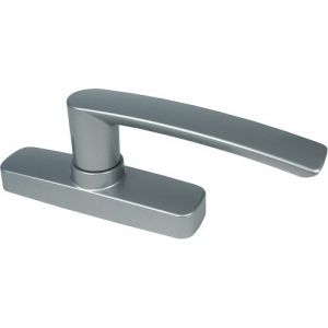 Poignée crémone pour menuiserie aluminium à 1 fourche - GEA Gris anthracite FAPIM