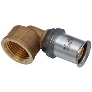 Coude 90° à sertir pour tube multicouche 32 mm F26x34 - G2F23056 MULTITUBO