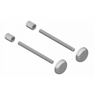 Fixation pour poignée porte battante aileron 6821 montage simple LA CROISÉE DS