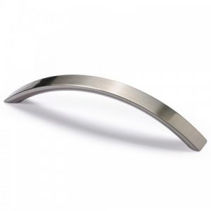 Poignée de meuble Balmo - entraxe 128 mm - 149x15 mm - H 32 mm - par 4 - chromé mat HETTICH