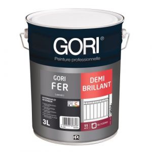 Laque glycéro - antirouille et décoration - blanc - 1 L - Gorifer Gori