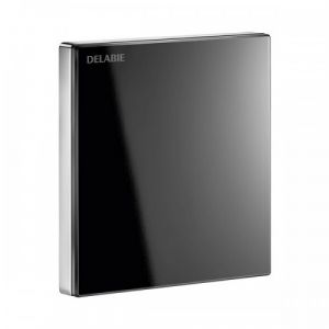 Plaque de commande électronique pour urinoir Tempomatic 4 - secteur - verre noir DELABIE