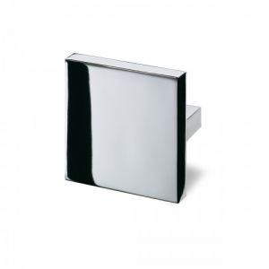 Poignée de meuble Messana - 42 x 42 mm - hauteur 25 mm - par 4 - Chromé brillant HETTICH